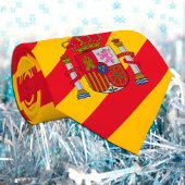 Cravate Espagne Cravates, mode Espagnol Drapeau