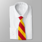 Cravate Espagne Drapeau couleurs élégant (Attaché)