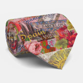 Cravate Espagne Sunshine Espagnol Voyage vacances (Roulé)