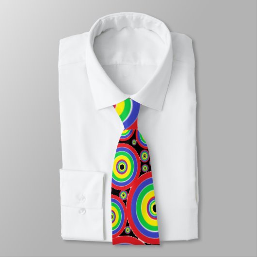 CRAVATE ESPIRAUX PSYCHÉDÉLIQUES (Attaché)