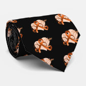 Cravate Espoir floral de ruban - sclérose en plaques (Roulé)