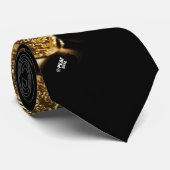 Cravate ESPRIT D'ARGENT par PEAF DOVE© Billionaire (Roulé)