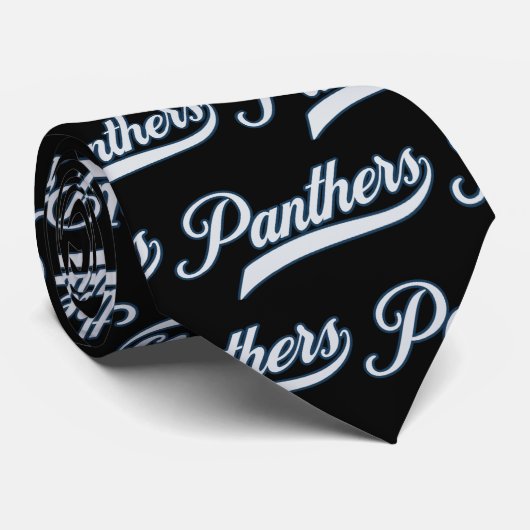 Cravate Esprit d'équipe Panthers (Roulé)