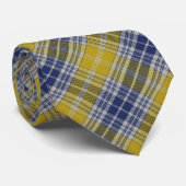 Cravate Esprit d'Ukraine Tartan (Roulé)