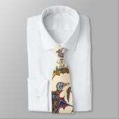 Cravate ESSENCE DE GUERRE BESTIAIRE MÉDIÉVALE vs Chevalier (Attaché)