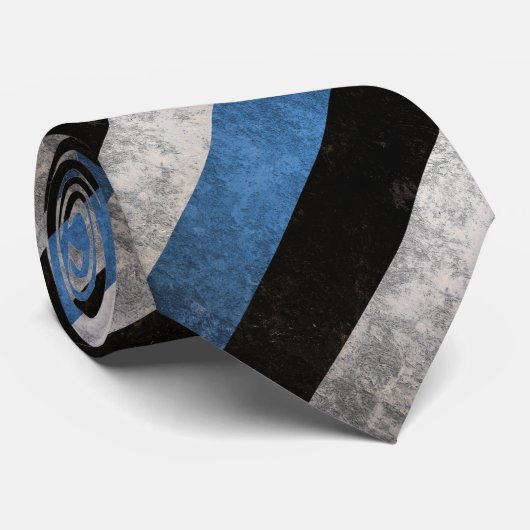 Cravate Estonie (Roulé)