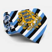 Cravate Estonie Cravates, mode Estonien Drapeau (Roulé)