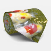 Cravate Étang de Koi (Roulé)