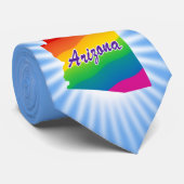 Cravate État Arc-En-Ciel De L'Arizona (Roulé)