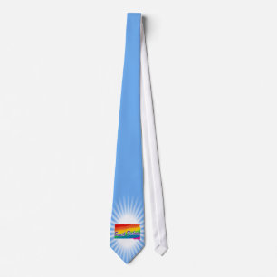 Cravate État arc-en-ciel du Dakota du Sud