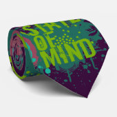 Cravate État d'esprit de hip hop (Roulé)