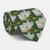 Cravate Été de jardinage de magnolias du sud (Roulé)