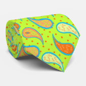 Cravate Été Paisley d'amusement (Roulé)