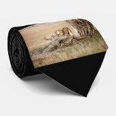 Cravate Étendue de la lionne (Roulé)