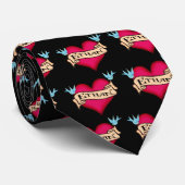Cravate Ethan - T-shirts et cadeaux faits sur commande de (Roulé)