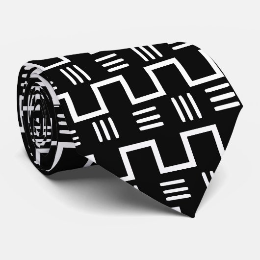 Cravate ethnique de tissu de boue (Roulé)