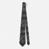 Cravate Ethno africain sans couture traditionnelle motif (Devant)