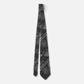 Cravate Ethno africain sans couture traditionnelle motif (Dos)