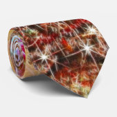 Cravate Étincelles de Noël (Roulé)