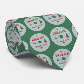 Cravate étiquette de disque winterfest (Roulé)