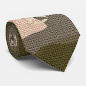 Cravate Étiquette d'étoile sur le style de camouflage de (Roulé)