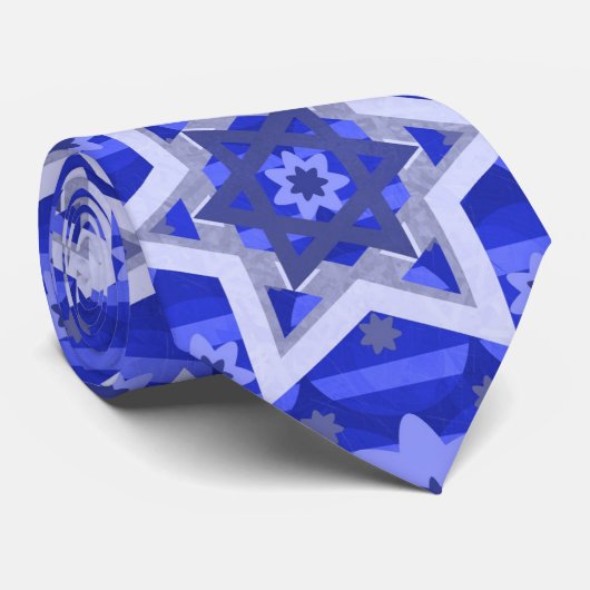 Cravate Étoile bleue (Roulé)