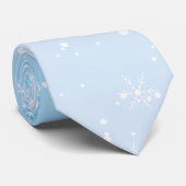 Cravate Étoile bleue et blanche (Roulé)