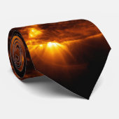 Cravate Étoile d'astronomie solaire Sun Bursts (Roulé)
