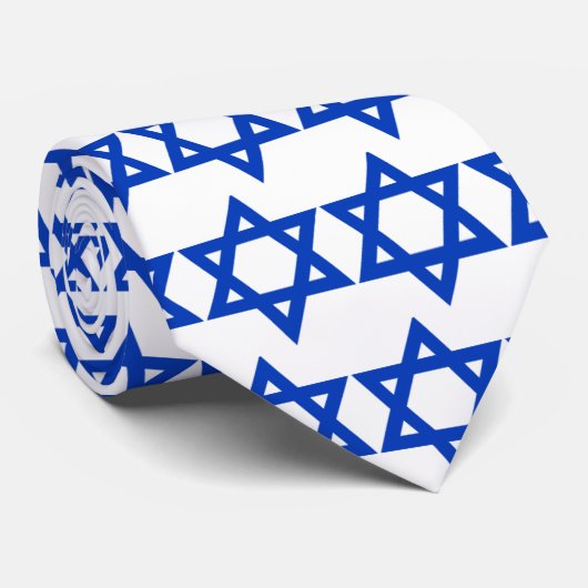 Cravate Étoile de David (Roulé)
