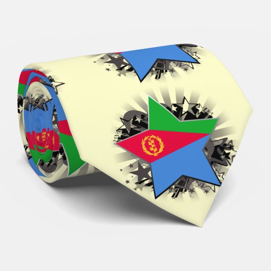 Cravate Étoile de l'Érythrée (Roulé)
