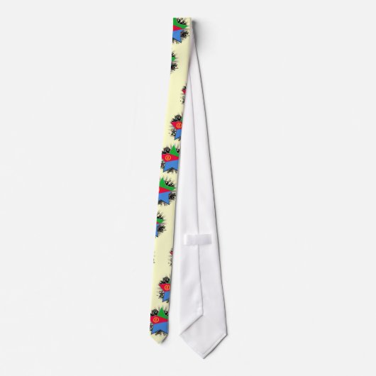 Cravate Étoile de l'Érythrée (Dos)