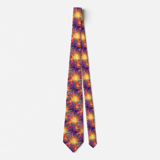 Cravate Étoile explosive (Devant)