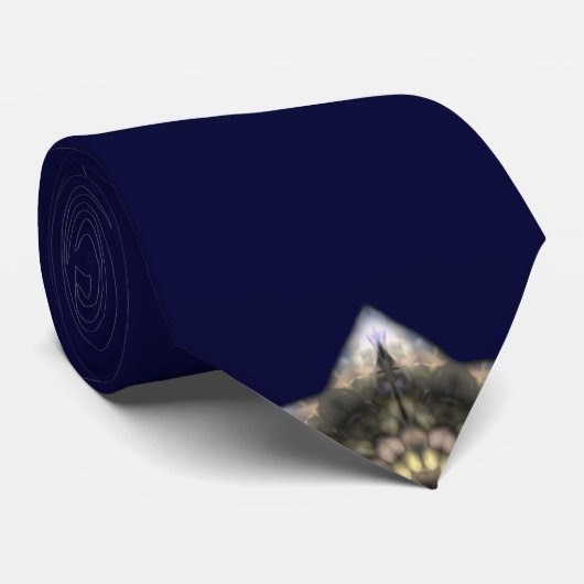 Cravate Étoile florale de David (Roulé)