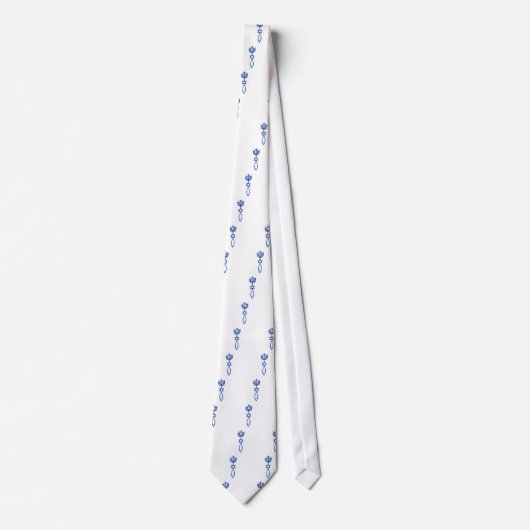 Cravate Étoile Ichthys d'ETRT Menorah (Devant)