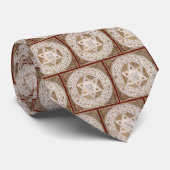 Cravate Étoile médiévale de David (Roulé)