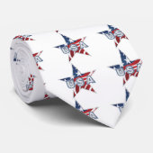 Cravate Étoile USA (Roulé)