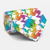 Cravate Étoiles arc-en-ciel TWEETY™ (Roulé)