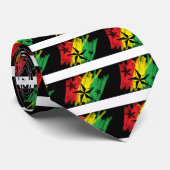 Cravate étoiles de reggae (Roulé)