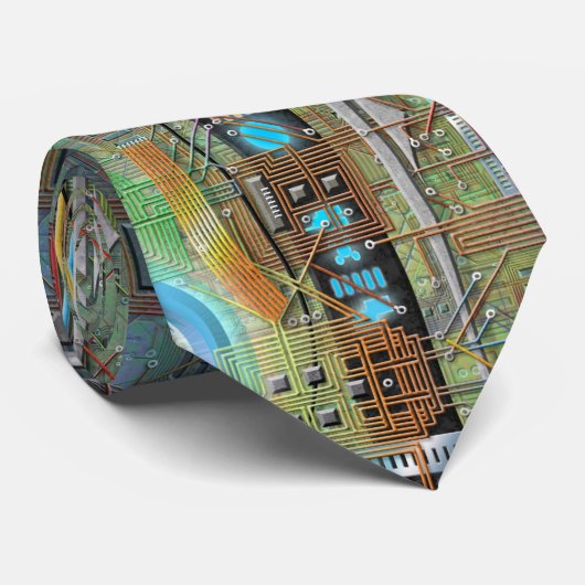 Cravate étrangère de circuits (Roulé)