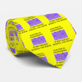 Cravate études spatiales d'électrotechnique (Roulé)