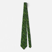Cravate Eucalyptus vert foncé (Devant)