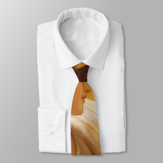 Cravate Eucharis - Fille avec un panier de fruits de Leigh (Attaché)