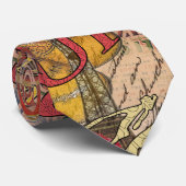 Cravate Europe Travel Vintage (Roulé)