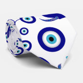 Cravate Evil Eye Elephant Bonne chance amulet motif (Roulé)
