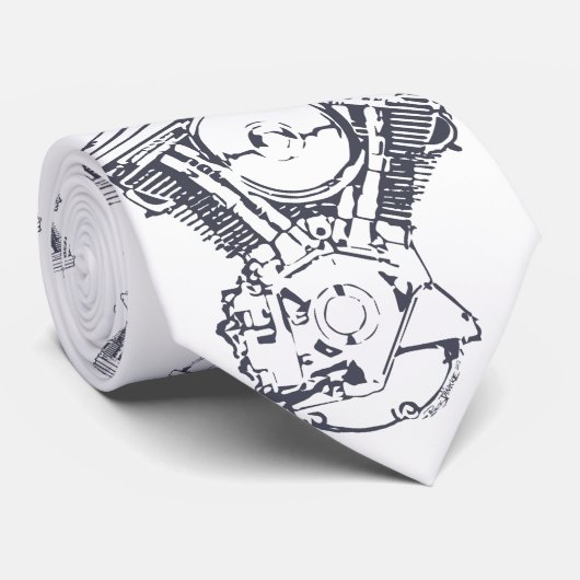 Cravate Évolution de Harley V-Jumelle (Roulé)