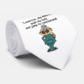 Cravate Exercice, poussée, humour de saut (Roulé)