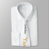 Cravate Explorateur côtier Tie d'anniversaire 4 ans (Attaché)