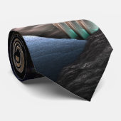 Cravate Exploration De L'Art Fractal Spatial (Roulé)