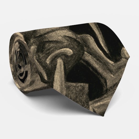 Cravate Explosion de pensée (Roulé)