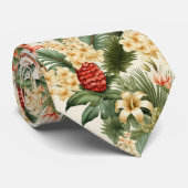 Cravate Express ananas (Roulé)